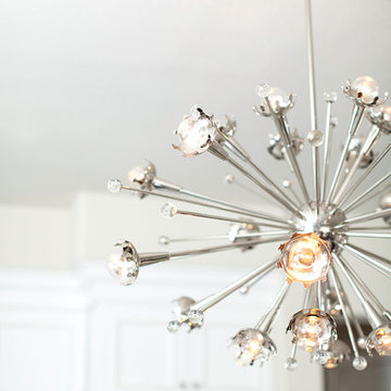 Nickel Sputnik Chandelier