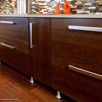 Door style: Milan | Species: Eucalyptus | Finish: Coffee