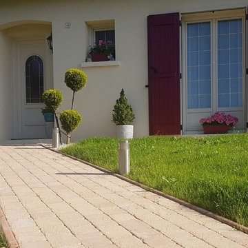 Aménagement d'une entrée de maison