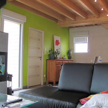 Maison à ossature bois - 117 m² - Bournezeau (Vendée, 85)