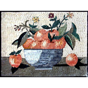 Mosaic Designs, Apples, 23"x31"