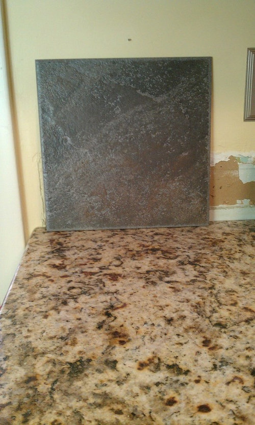 Backsplash To Go With Giallo Napoli Granite