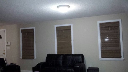 Sheer Curtain Panel Or Just Grommet Will Look Good