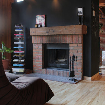 My Houzz: A Designer’s Cool Gray Loft Transformed in Montreal