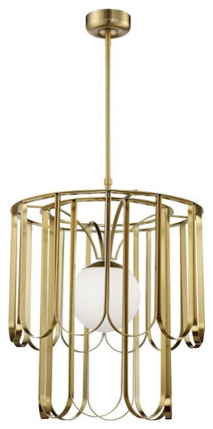Craftmade Melody 25" Satin Brass Pendant Light
