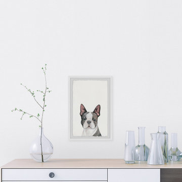"Straightforward" Framed Painting Print