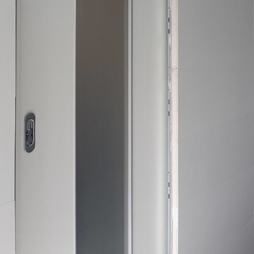 Modern White & Graphite Bathroom