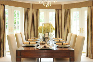 Example of a dining room design in New York