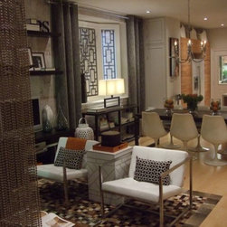 Delia Shades' "Frame Lattice" - Roller Shades