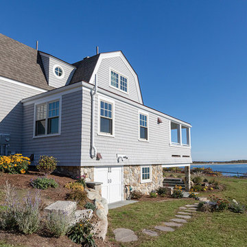 Side view of a seaside vacation home, Ipswich, MA