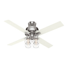 Viven 4 Light 52" Indoor Ceiling Fan, Brushed Nickel