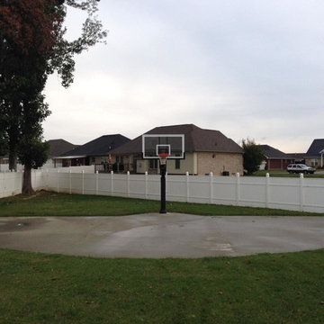 Dale C's Pro Dunk Platinum Basketball System on a 50x28 in Louisville, KY
