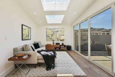 Trendy family room photo in San Francisco