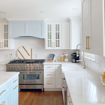 Powder Blue Perfection: Warson Woods Kitchen Transformation