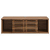 Render 46" Wall-Mount Media Console TV Stand, Walnut