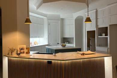 Example of a kitchen design in Houston