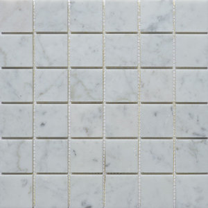 Genuine Carrara White Marble Mosaic Tile Chip Size 1X2 Herringbone 12X11X3//8 Lot of 50 Sheets Polished CWMM1CRO