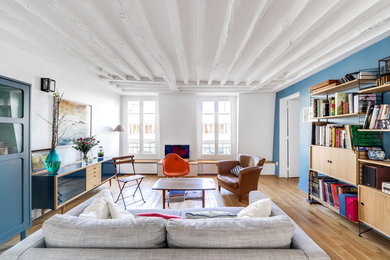Réalisation d'un salon nordique.