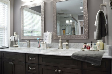 Example of a trendy bathroom design in Atlanta