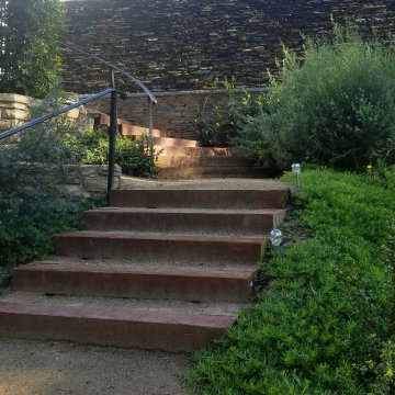 Railroad Ties Steps