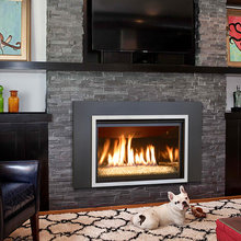 Great Room W Gas Fireplace, Bookshelves, TV