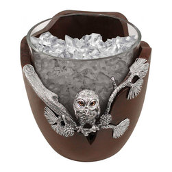 Epicureanist Owl Ice Bucket - Ice Tools And Buckets  