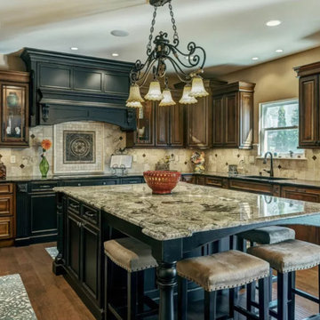 Exotic Wood Kitchen