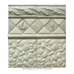 Ocean Shore &mdash; Fine Art Tileworks - Tile