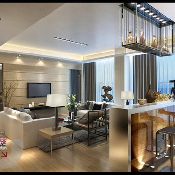Cambodia phnom penh rose garden three-bedroom example room