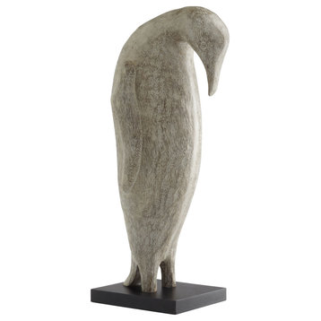 Penguin Sculpt, Grey, Medium