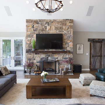 Family Room Addition With Breathtaking Views