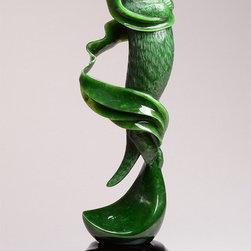 &ldquo;IN THE FLOW&rdquo;- Otter in Kelp - Sculptures