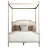 Eloquence��_��__ Dauphine Queen Canopy Bed in Weathered White