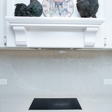 Galley Kitchen in French Provincial Style