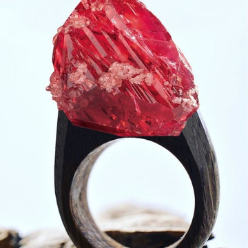 Bog Oak 600- 6500 years old & Diamond