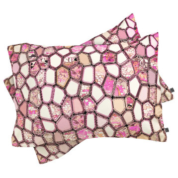 Deny Designs Ingrid Padilla Pink Cells Pillowcase