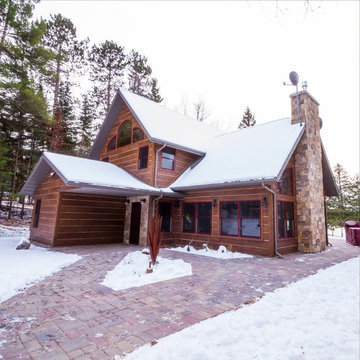 Concrete Log Siding Homes