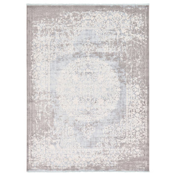 Unique Loom Light Blue Olwen New Classical 9' 0 x 12' 0 Area Rug