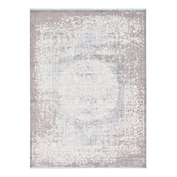 Unique Loom Light Blue Olwen New Classical 9' 0 x 12' 0 Area Rug