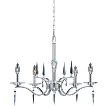 Silhouette Collection 5 Light Chandelier