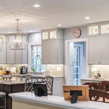 Classic and Revitalized Kitchen Remodel in Mclean Virginia
