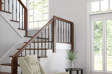 Example of a staircase design in Austin