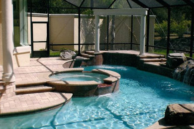 Inspiration for a pool remodel in Orlando