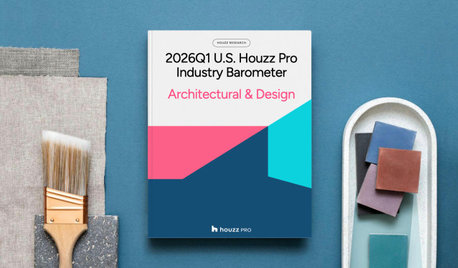 2026Q1 U.S. Houzz Pro Industry Barometer: Architectural & Design