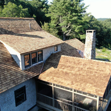 Killingworth, CT - Cedar Roof Replacement