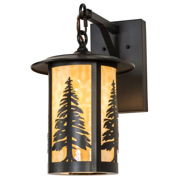 10 Wide Fulton Tall Pines Wall Sconce