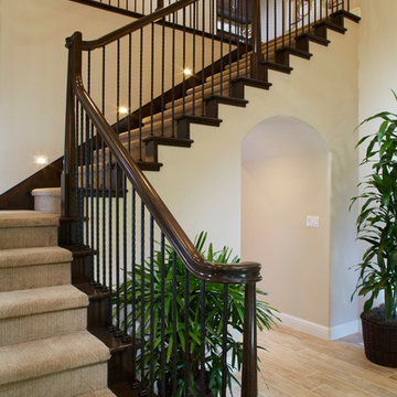 Harvest Court by SummerHill Homes: Residence 3 Staircase
