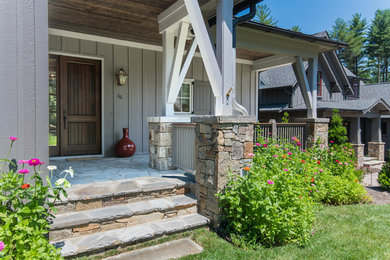 Farmhouse porch photo in Other
