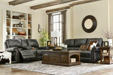 Inspiration for a living room remodel in Atlanta