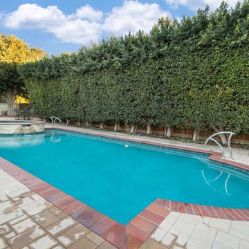 Pool with Creative Tile Designs